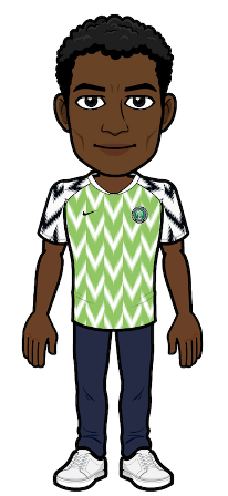 Nigeria World Cup Kits Now Available In Bitmoji